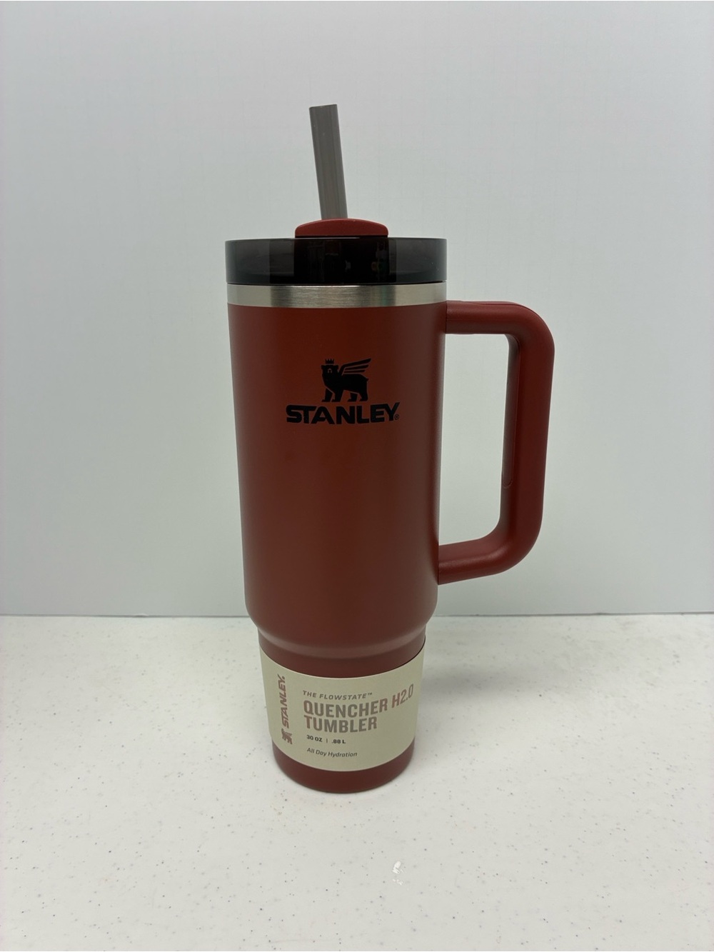 Stanley Quencher H2.0 FlowState Tumbler Burnt Amber 30 oz